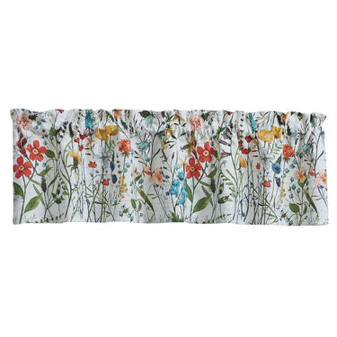 Wildflower Sketchbook Valance Park designs - The Fox Decor